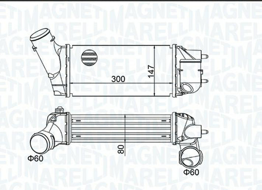 INTERCOOLER CITROËN C4 - 307 - PEUG -