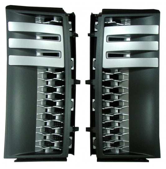 KIT GRIGLIE PARAF GRIGIA-SILVER-CROMO RANGE ROVER 01/10>