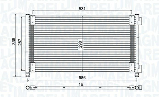 CONDENSATORE FIAT PUNTO(188)