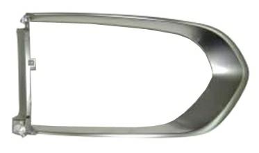 CORNICE GRIGLIA PARAURTI ANTERIORE DX CROMO JAGUAR F-PACE 09/15> S