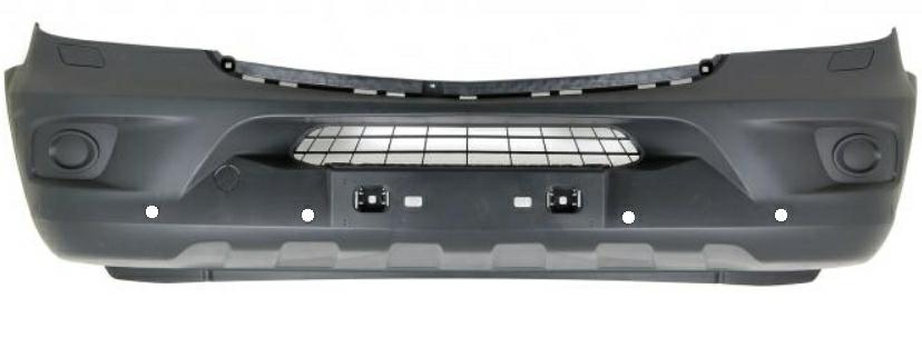 PARAURTI ANTERIORE C/LAVAF+SENS MERCEDES SPRINTER 09/13>
