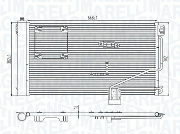 CONDENSATORE MERCEDES CLASSE C (W203)