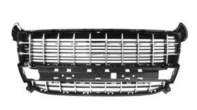 GRIGLIA PARAURTI ANTERIORE CROM-NERA PEUGEOT 3008 01/09>