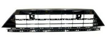 GRIGLIA PARAURTI ANTERIORE C/LE NERA LUCIDA C/PDC VW TIGUAN R-LINE 01/16>
