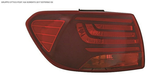FANALE POSTERIORE SX ESTERNO KIA SORENTO 11/17>