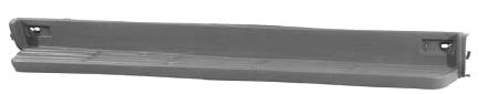 PARAURTI POSTERIORE C/LE MERCEDES SPRINTER W901 03/95>01/00 C/PEDANA
