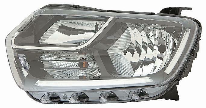 FARO DX H7-H1 CON LUCE DIUR A LED PR REGOLAZIONE ELETT DACIA DUSTER 01/18>