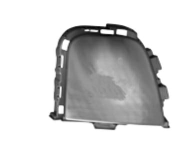 GRIGLIA PARAURTI ANTERIORE SX INF PORSCHE MACAN 01/14>