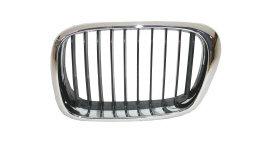 GRIGLIA ANTERIORE SX CROM-NERA BMW SERIE 5 E39 09/00>06/03