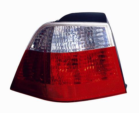 GRUPPO OTTICO POSTERIORE DX BIANCO ROSSO BMW SERIE 5 E61 SW 07/03>03/07
