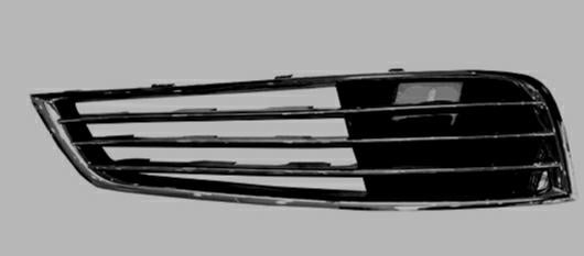 GRIGLIA PARAURTI ANTERIORE SX C/MODANATURE CROMO AUDI A8 07/10>01/14