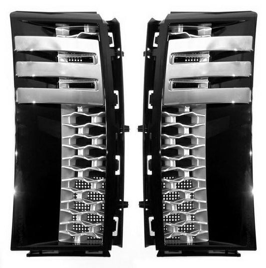 KIT GRIGLIE PARAF GRIGIA-NERA-SILVER RANGE ROVER 01/10>