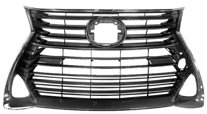 GRIGLIA C/MODANATURE CROMO LEXUS GS 08/15>