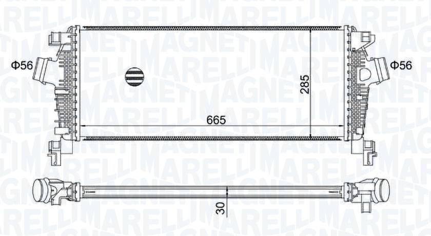 INTERCOOLER OPEL INSIGNIA A (G09) / CHEVROLET