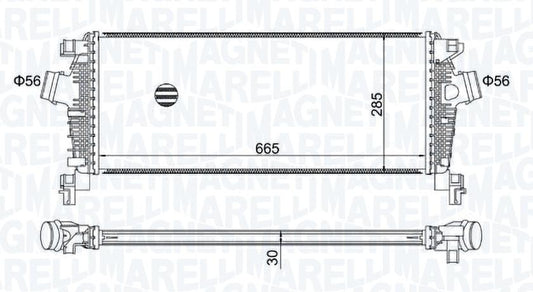 INTERCOOLER OPEL INSIGNIA A (G09) / CHEVROLET