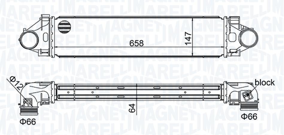 INTERCOOLER VOLVO XC60 (156)