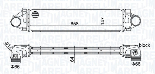 INTERCOOLER VOLVO XC60 (156)