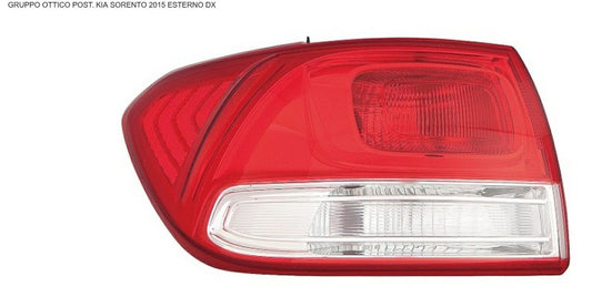 GRUPPO OTTICO POSTERIORE DX ESTERNO KIA SORENTO 01/15>09/17