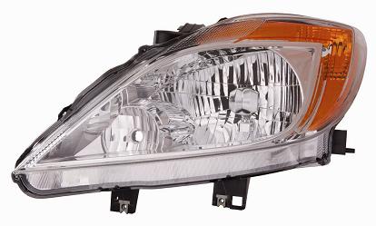 FARO DX H4 PREDISPOSTO REGOLAZIONE EL MAZDA BT 50 01/12>