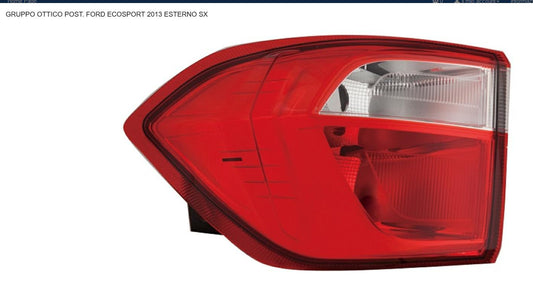 GRUPPO OTTICO POSTERIORE SX ESTERNO FORD ECOSPORT 01/13>