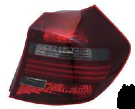 GRUPPO OTTICO POSTERIORE SX NERO BMW SERIE 1 E81-E87 05/07>