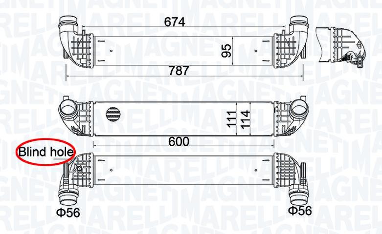 INTERCOOLER OPEL ASTRA K (B16)