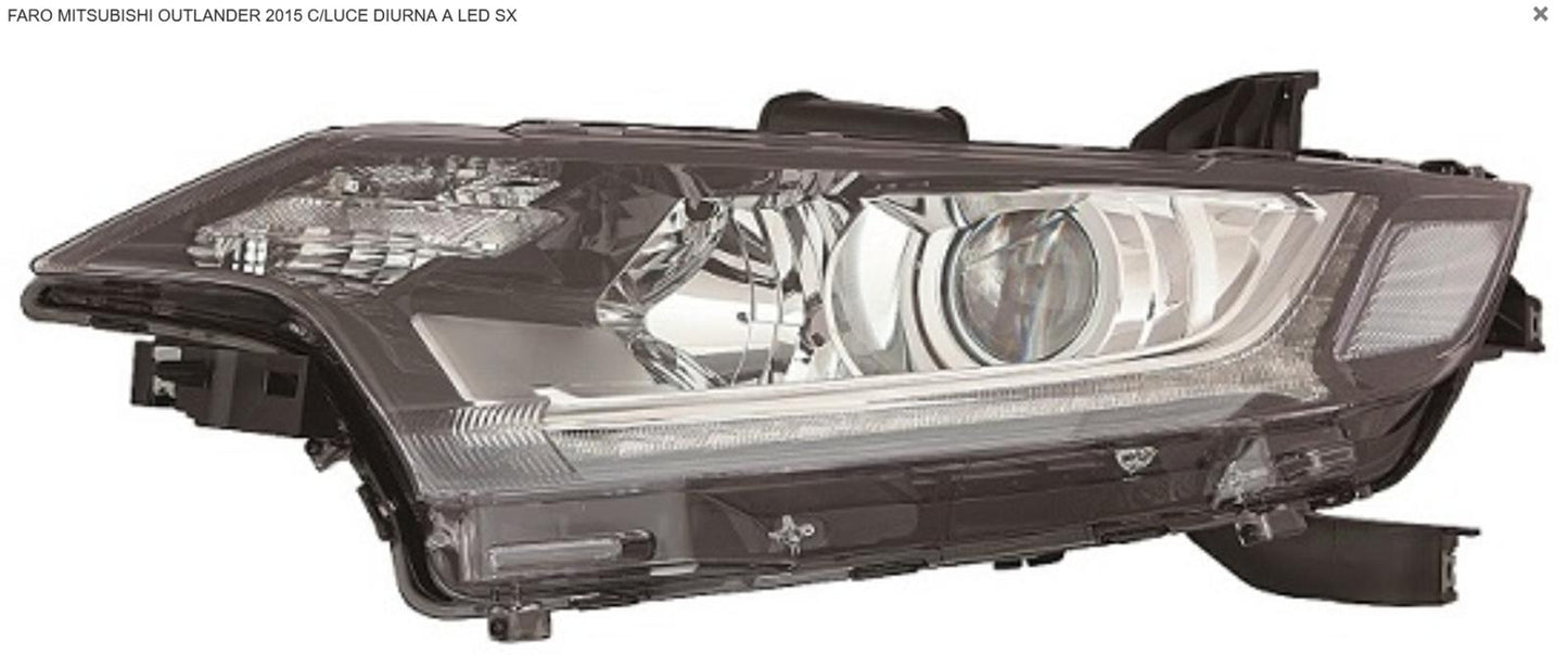 FARO SX H7-HB3 CON LUCE DIURNA A LED MITSUBISHI OUTLANDER 09/15>