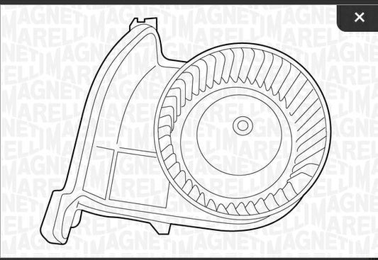 VENTOLA ABITACOLO RENAULT CLIO II