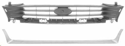 GRIGLIA C/TA FORD FIESTA 09/99>03/02 (4053304+4053361)