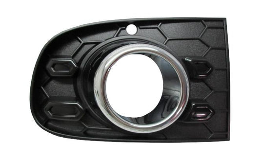 GRIGLIA PARAURTI ANTERIORE DX C/CORNICE FENDI CROMO FIAT 500 07/15>