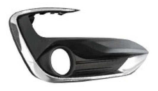 GRIGLIA PARAURTI ANTERIORE DX C/FEND+MODANATURE CROMO FORD KA+ 01/18>