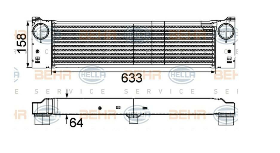 INTERCOOLER VIANO-VITO