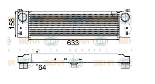 INTERCOOLER VIANO-VITO
