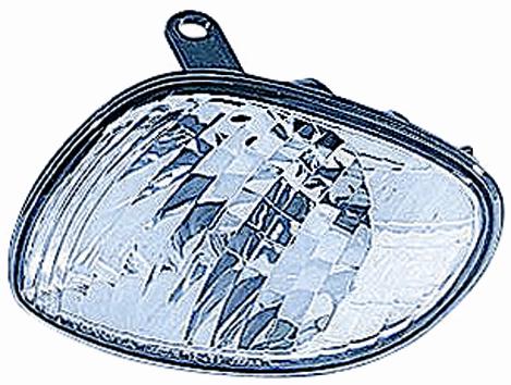 FANALE ANTERIORE DX BIANCO TOYOTA COROLLA 02/00>01/02