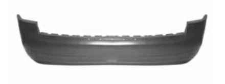PARAURTI POSTERIORE PRIMER C/SPOILER AUDI A4 10/00>09/04 SW -TUV-