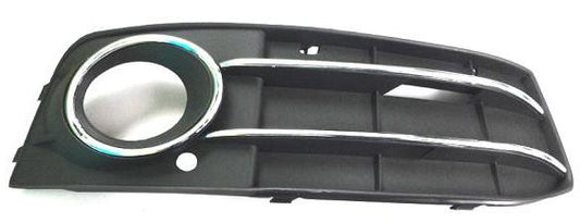 GRIGLIA PARAURTI ANTERIORE DX C/FEND+CORNI E PROF CROMO AUDI A4 12/07>