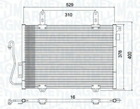 CONDENSATORE RENAULT KANGOO EXPRESS (FC0/1
