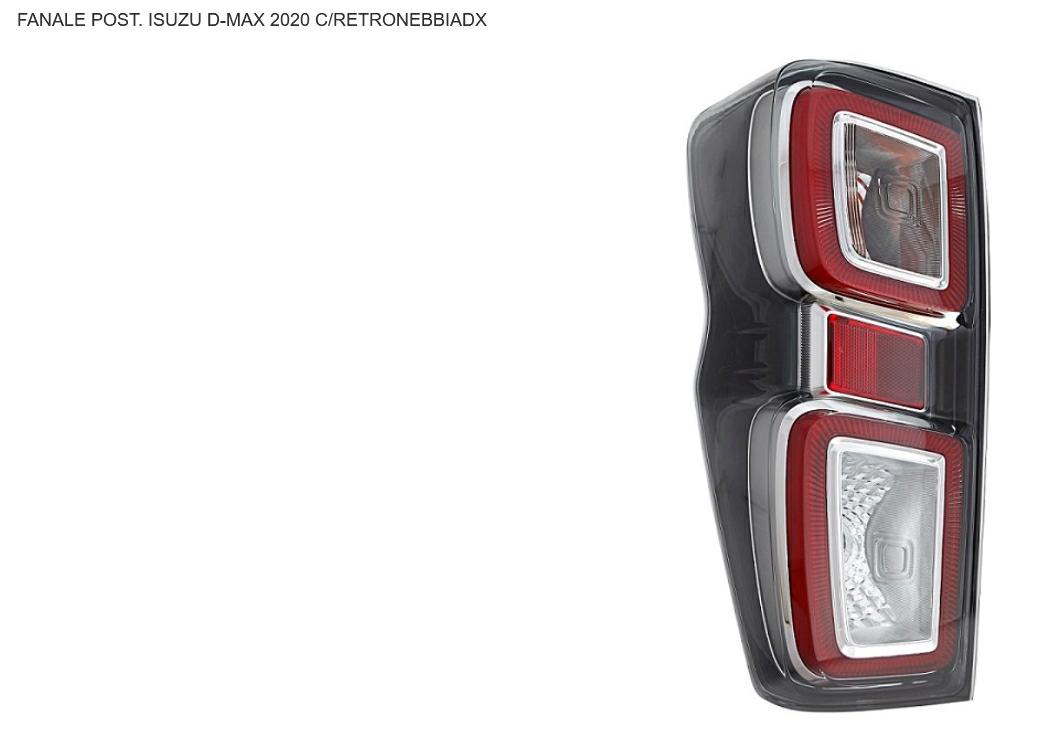 FANALE POSTERIORE DX ISUZU D-MAX 01/20> CON RETRONEBBIA
