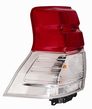 GRUPPO OTTICO POSTERIORE DX BIANCO ROSSO A LED TOYOTA LAND CRUISER FJ150 09>