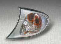 GRUPPO OTTICO ANTERIORE SX BIANCO TITANIO BMW SERIE 3 E46 09/01>