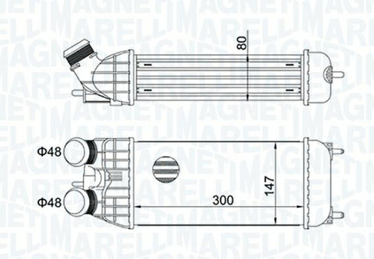 INTERCOOLER CITROËN DS3-C3