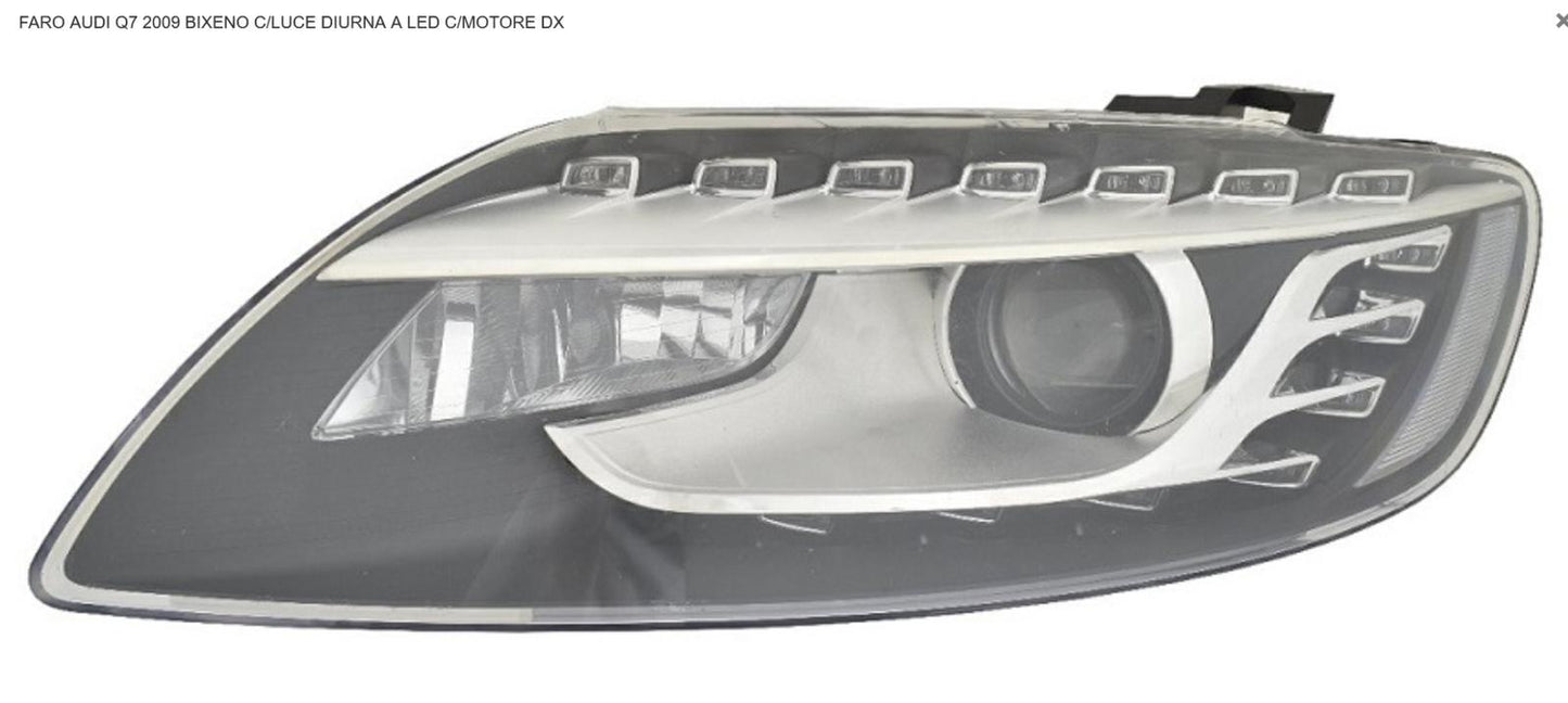 FARO DX BIXENO D3S DRL CON MOTOR EL S/CENTR AUDI Q7 06/09>