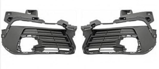 KIT GRIGLIE PARAURTI ANTERIORE C/FENDI DX+SX PEUGEOT 308 10/17>FARI LED