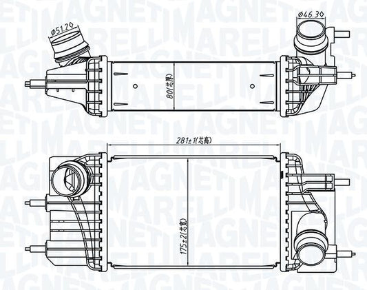 INTERCOOLER NISSAN JUKE(F15)