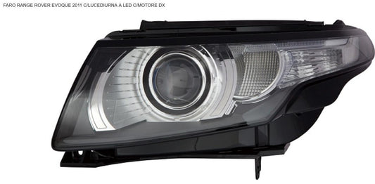 FARO DX CON LUCE DIURNA ALED LAND ROVER RANGE ROVER EVOQUE 01/11>