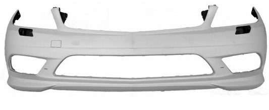 PARAURTI ANTERIORE PRIMER C/LAVAFARI MERC CLASSE C W204 AMG 01/10>