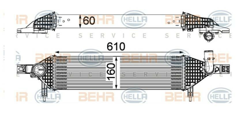 INTERCOOLER NISSAN QASHQAI