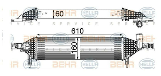 INTERCOOLER NISSAN QASHQAI