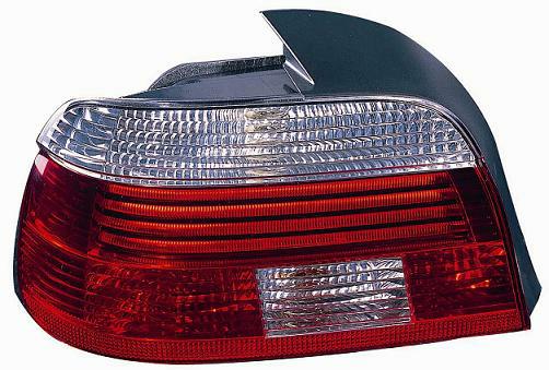 GRUPPO OTTICO POSTERIORE SX BIANCO ROSSO A LED BMW SERIE 5 E39 09/00>06/03