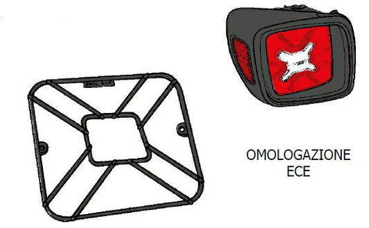 COPERTURA FANALE DX JEEP RENEGADE 03/14> VERNICIATA NERA